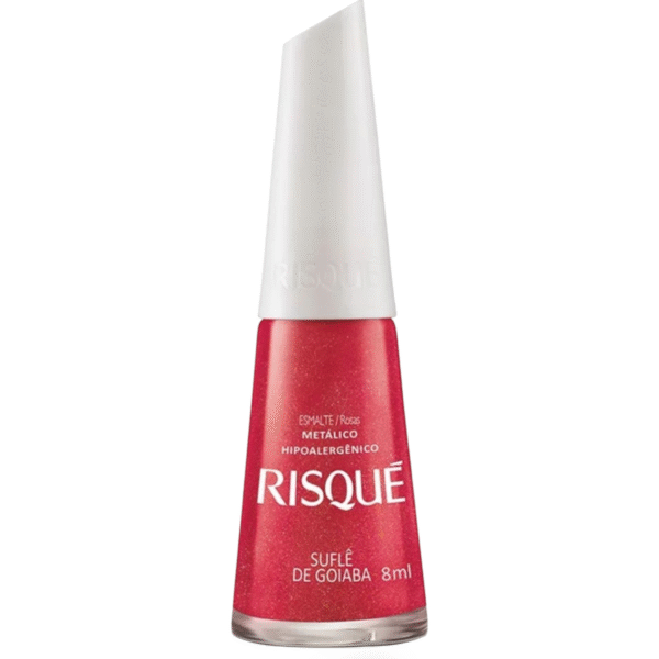 esmalte risque suflê de goiaba